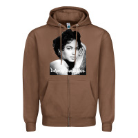 Chestnut dorothy dandridge Zipper Hoodie - artisFamous