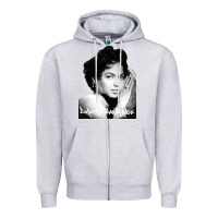 Heather Grey dorothy dandridge Zipper Hoodie - artisFamous
