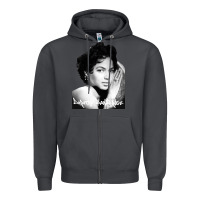 Smoke dorothy dandridge Zipper Hoodie - artisFamous