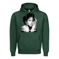Sports Green dorothy dandridge Zipper Hoodie - artisFamous