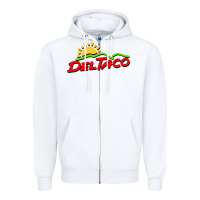 White del taco Zipper Hoodie - artisFamous
