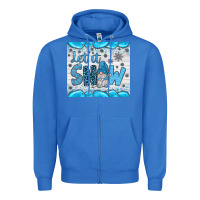 True Royal let it snow Zipper Hoodie - JahusDesignShop