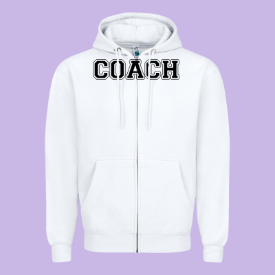 Coach Zipper Hoodie Designed By Artisfamous
