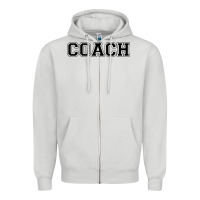 Dove Grey coach Zipper Hoodie - artisFamous