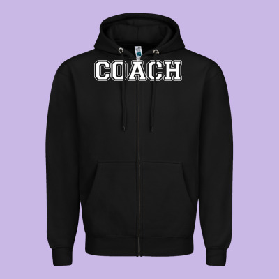 Coach Zipper Hoodie Designed By Artisfamous