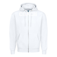 White coach Zipper Hoodie - artisFamous
