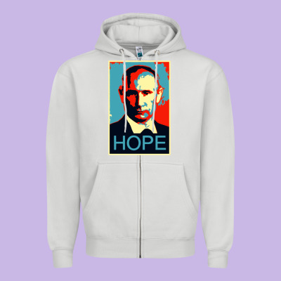 Putin Hope Style Zipper Hoodie Designed By Artisfamous