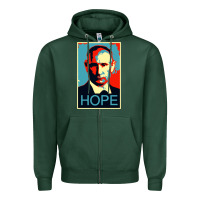 Sports Green putin hope style Zipper Hoodie - artisFamous