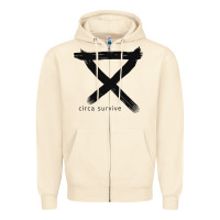 Sandshell CIRCA SURVIVE Zipper Hoodie - artisFamous