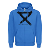 True Royal CIRCA SURVIVE Zipper Hoodie - artisFamous