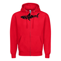 Red shark week Zipper Hoodie - artisFamous