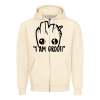 Sandshell baby groot Zipper Hoodie - artisFamous