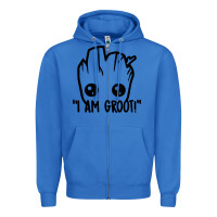 True Royal baby groot Zipper Hoodie - artisFamous
