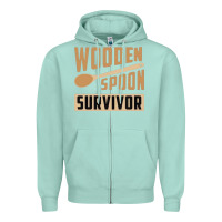 Seafoam wooden spoon survivor Zipper Hoodie - artisFamous