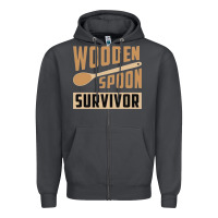 Smoke wooden spoon survivor Zipper Hoodie - artisFamous