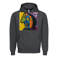 Smoke picasso original Zipper Hoodie - artisFamous