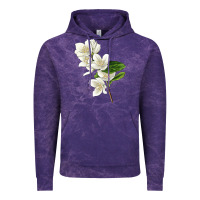 Cloud Purple Mock Oranges Illustrations Vintage Hoodie - LillyAllenDesigns