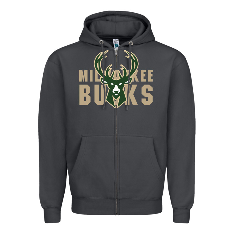 Milkwaukee Bucks Zipper Hoodie by artisFamous | Teevron