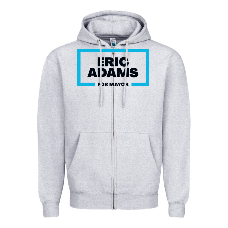 Eric Adams For Mayor Zipper Hoodie by artisFamous | Teevron