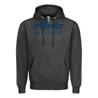 Alaska Airlines Zipper Hoodie | Teevron