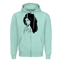 Amy Winehouse Zipper Hoodie | Teevron