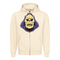 Sandshell Vintage Skeletor Zipper Hoodie - artisFamous