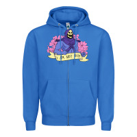 True Royal Vintage Skeletor ı am not nice Zipper Hoodie - artisFamous