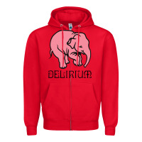 Red delirium tremens Zipper Hoodie - artisFamous