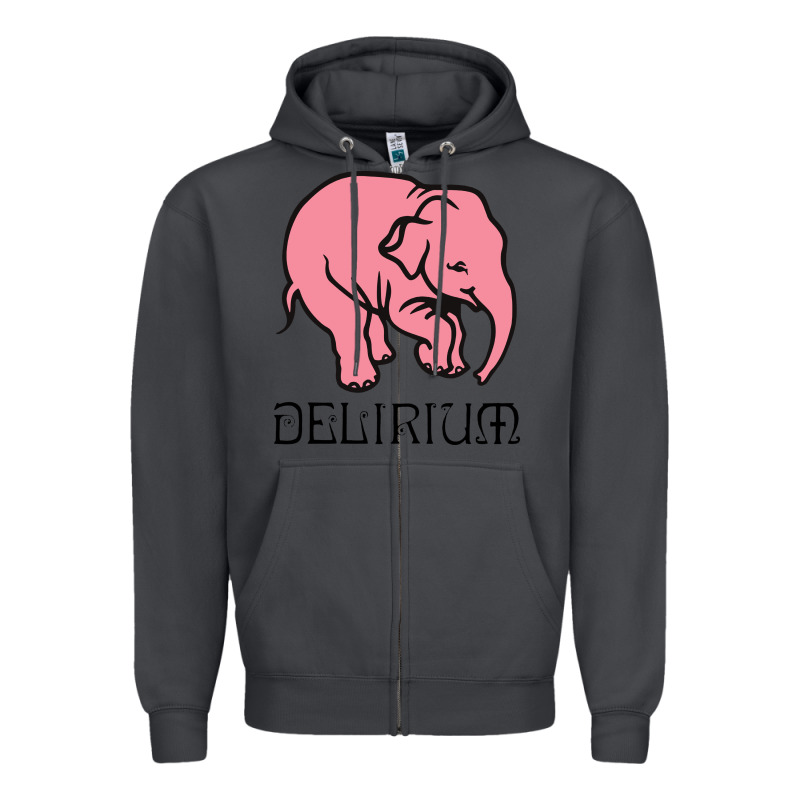 Delirium Tremens Zipper Hoodie by artisFamous | Teevron
