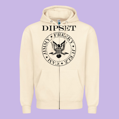 Dipset Diplomats Zipper Hoodie Designed By Artisfamous