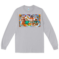 Moon Dust Thanksgiving Coffee Drink Kids Cup Long Sleeve Tee - CowhideDigitalArt