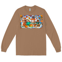 Toasted Coconut Thanksgiving Coffee Drink Kids Cup Long Sleeve Tee - CowhideDigitalArt