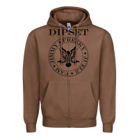 Chestnut dipset diplomats Zipper Hoodie - artisFamous