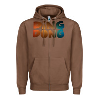Chestnut ding dong new Zipper Hoodie - artisFamous