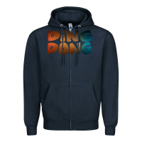 Navy ding dong new Zipper Hoodie - artisFamous