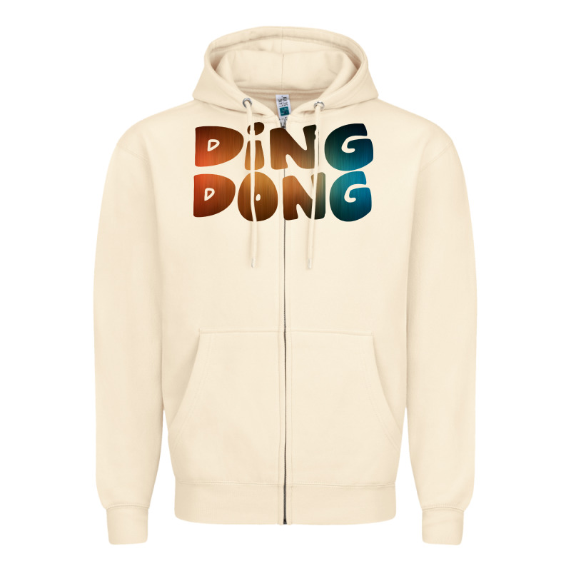 Ding Dong New Zipper Hoodie by artisFamous | Teevron