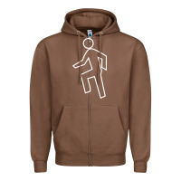 Chestnut everyday im shufflin Zipper Hoodie - artisFamous