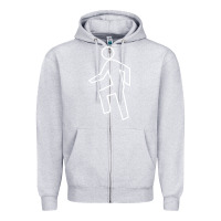 Heather Grey everyday im shufflin Zipper Hoodie - artisFamous