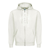 Oatmeal Heather everyday im shufflin Zipper Hoodie - artisFamous
