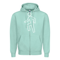 Seafoam everyday im shufflin Zipper Hoodie - artisFamous