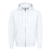 White everyday im shufflin Zipper Hoodie - artisFamous