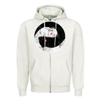 Oatmeal Heather ferret harmony Zipper Hoodie - artisFamous
