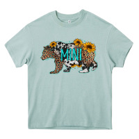 Arona baby bear mini sunflowers leopard cowhide mother's day Heavy Core Tee - Jasminsmagicworld