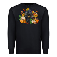 Black Fall black angus Premium Sweatshirt - RanaPortraitStore