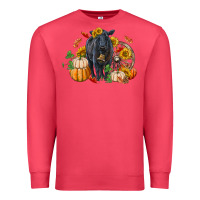 Cardinal Fall black angus Premium Sweatshirt - RanaPortraitStore