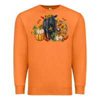 Carrot Fall black angus Premium Sweatshirt - RanaPortraitStore