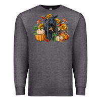 Charcoal Heather Fall black angus Premium Sweatshirt - RanaPortraitStore