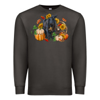 Smoke Fall black angus Premium Sweatshirt - RanaPortraitStore