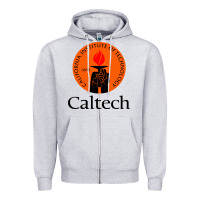 Heather Grey caltech california institute Zipper Hoodie - artisFamous