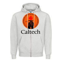 Dove Grey caltech california institute Zipper Hoodie - artisFamous